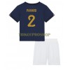 Original Trikotsatz Frankreich Benjamin Pavard 2 Heimtrikot WM 2022 Für Kinder